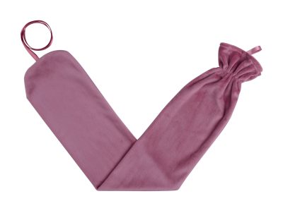 extra long hot water bottle pink cover