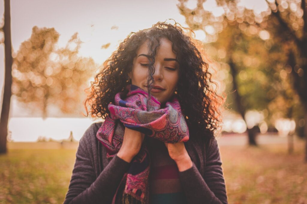 use an extra long hot water bottle as a scarf