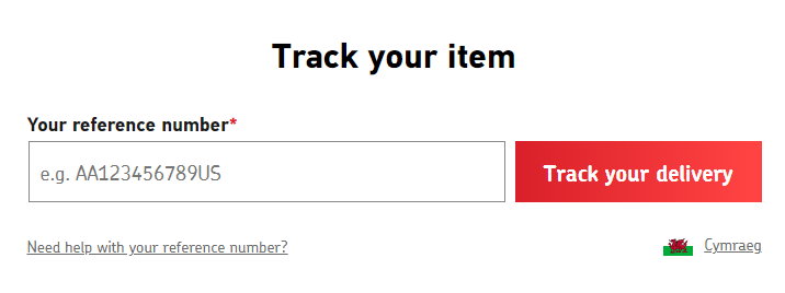 Royal Mail Tracking